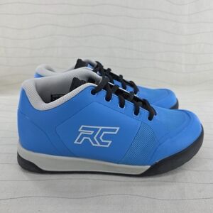 RC Ride Concepts Womens Skyline Flat Platform Blue Enduro MTB Shoes Size 8